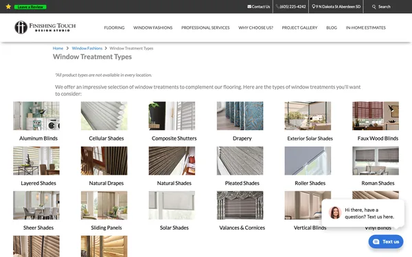 Window Treatment Types