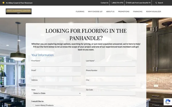 Contact Witt Flooring Center – Amarillo's Best Flooring Showroom | Second convenient location in Borger