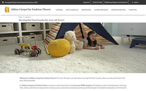 About Abbey Carpet by Fashion Floors – Antioch, CA, 94509 – Flooring On Sale