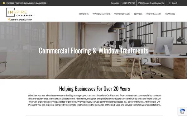 Commercial Flooring & Window Treatments