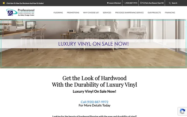 Luxury Vinyl On Sale