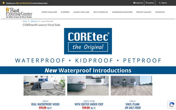 COREtec® Luxury Vinyl Sale | Over 100,000 sq.ft. In-Stock!