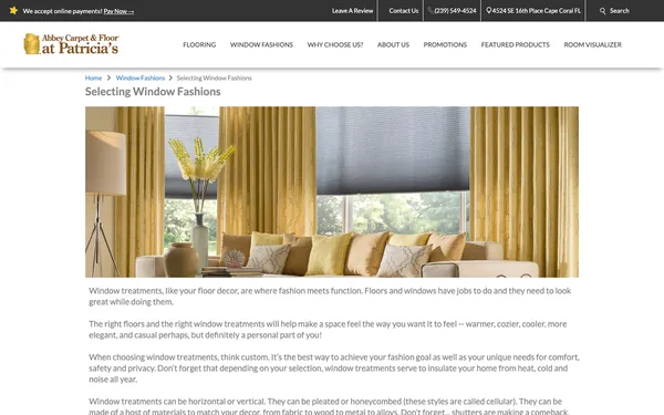 Selecting Window Fashions