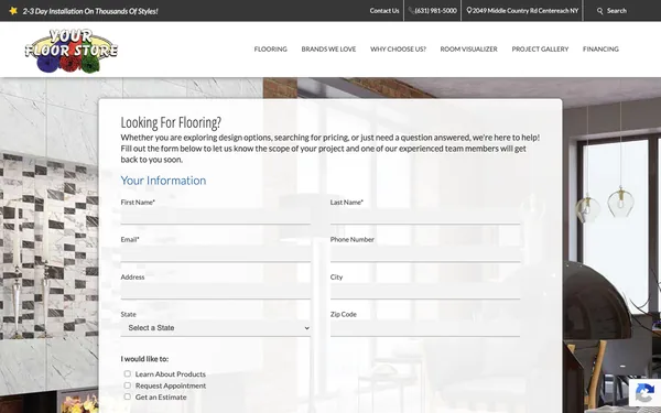 Contact Your Floor Store | Centereach’s Best Flooring Showroom