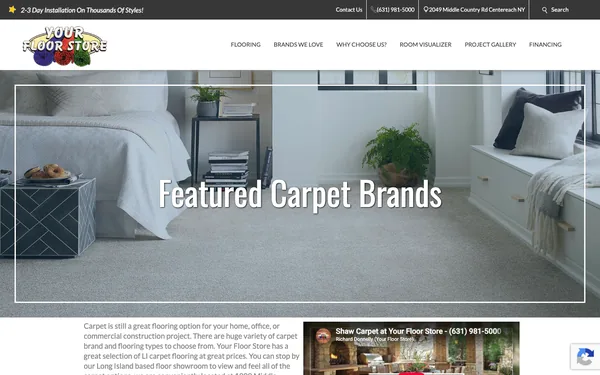 Long Island Carpet Flooring | Commercial & Residential