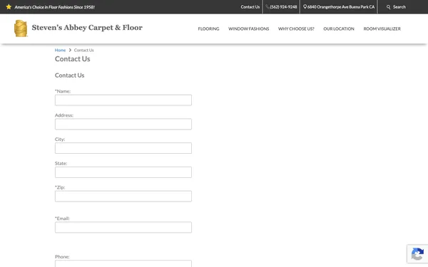 Contact Steven's Abbey Carpet & Floor – Cerritos' Best Flooring Showroom