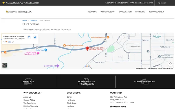 Our Location | Map and Directions