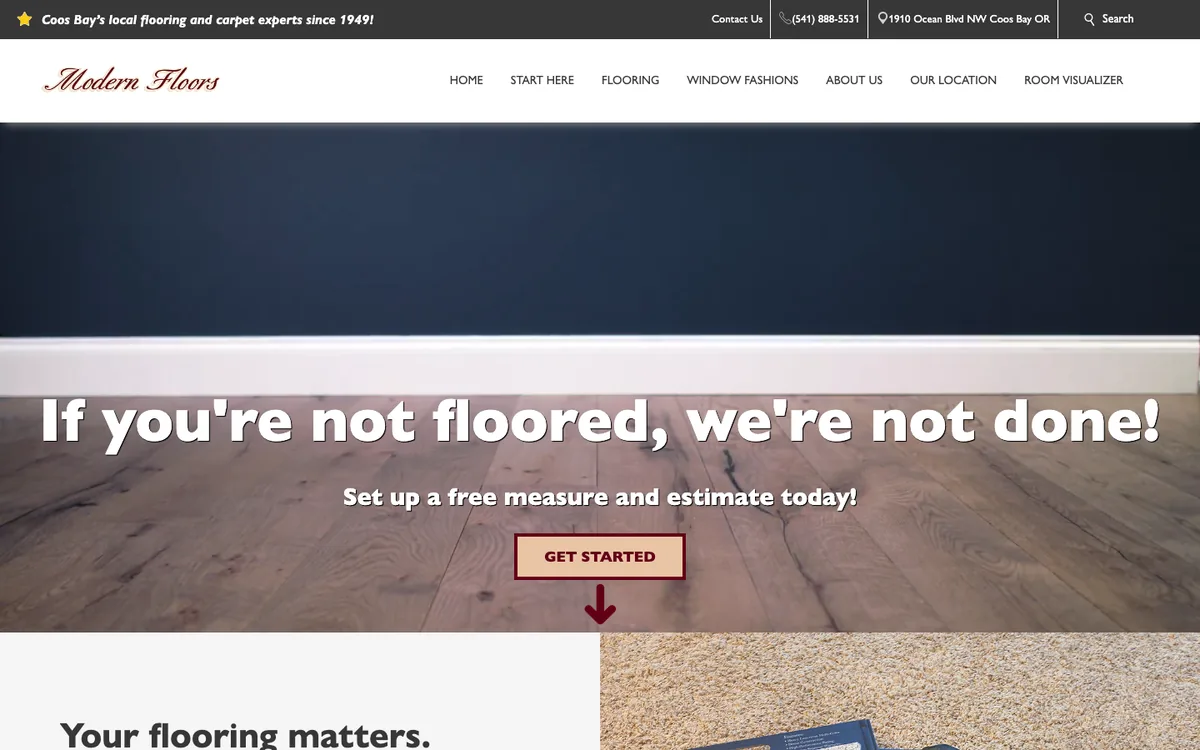 Abbey Carpet & Floor homepage