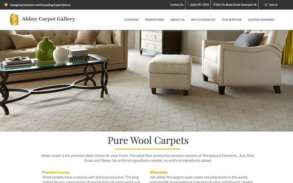 Wool Carpet Sales | The Premium Carpet Choice