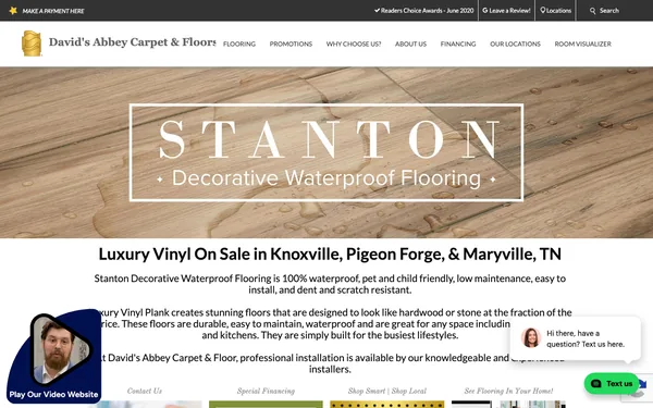 Luxury Vinyl On Sale in Knoxville, Pigeon Forge, & Maryville, TN