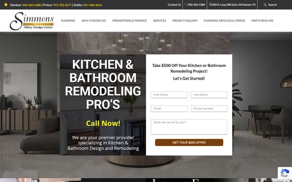 Kitchen Remodeling in Denton, Keller & Frisco