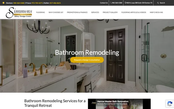 Bathroom Remodeling Services in Denton, Keller & Frisco