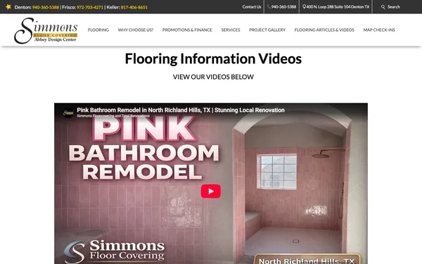 Information Videos | Flooring, Remodeling, Countertops Information & Maintenance