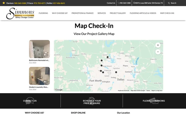 Project Gallery Map