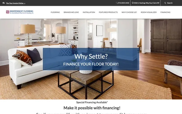Independent Flooring Contractors | Eau Claire, WI 54701 | Finance Options