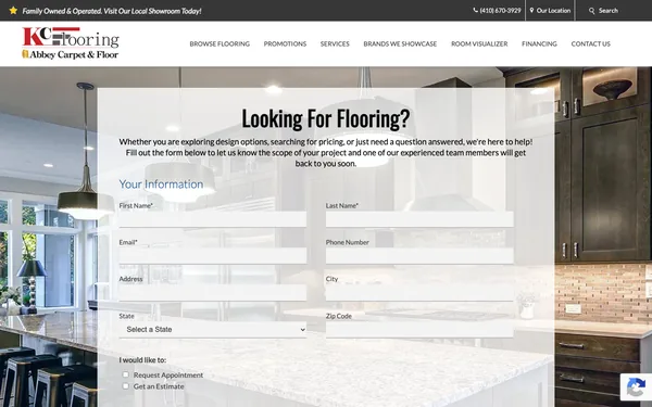 Contact K.C. Flooring | The Best Flooring Showroom