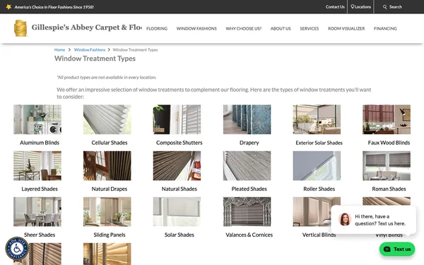 Window Treatment Types