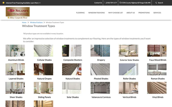 Window Treatment Types