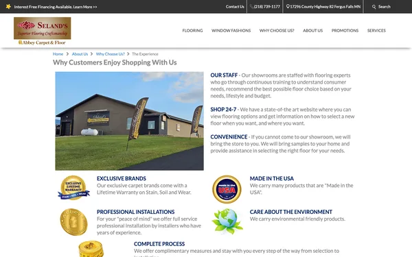Why Customers Enjoy Shopping With Us | Abbey Carpet & Floor