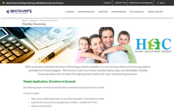 Flexible Financing