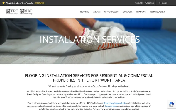 Flooring & Countertop Installation Services