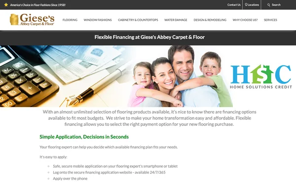 Flexible Financing