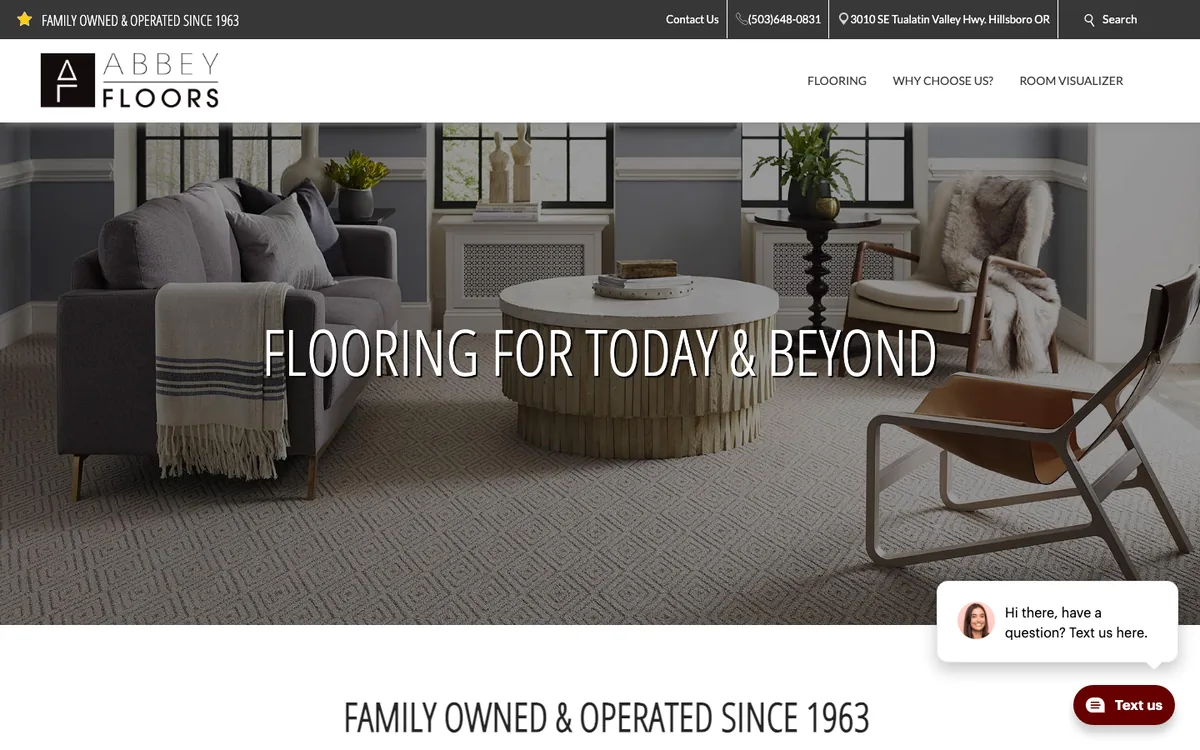 Abbey Floors homepage