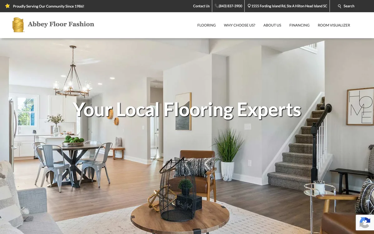 Abbey Floor Fashion homepage