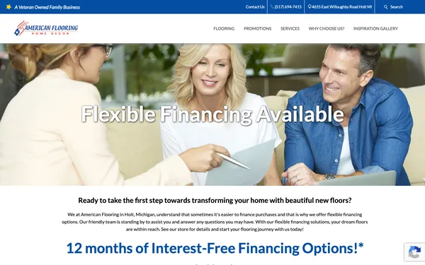 American Flooring – Holt, MI, 48842 – Finance Options