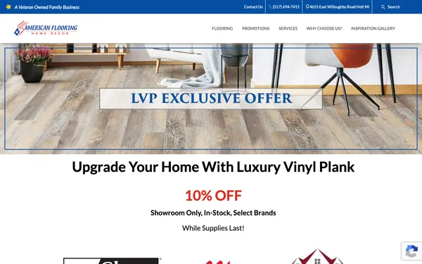 Luxury Vinyl On Sale | 12 Months Interest Free Financing