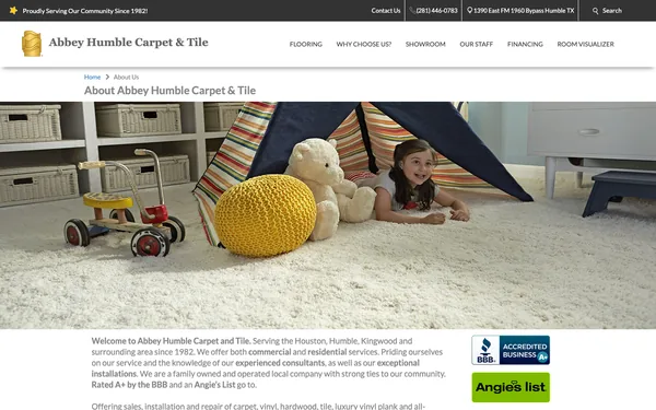 About Humble Carpet and Tile – Humble, TX, 77338 – Flooring On Sale