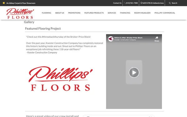 Portfolio of completed projects by Phillips' Floors | Project Gallery