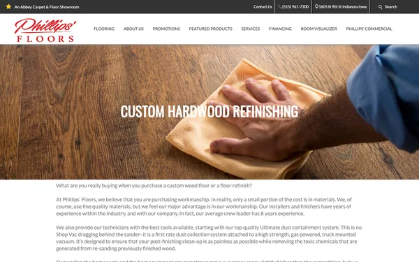 Custom Hardwood Refinishing Services – The Best Workmanship In Town