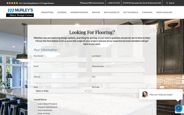 Contact Murley's Floor Covering – Kennewick’s Best Flooring Showroom