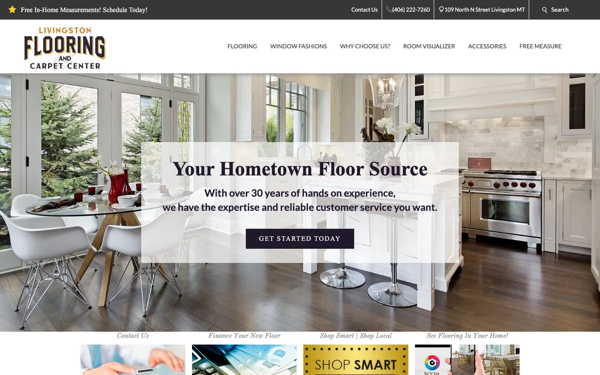 Livingston Flooring And Carpet Center homepage
