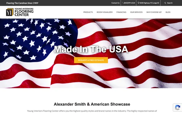 We Carry Flooring Made In The USA