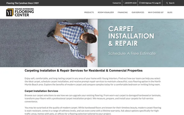 Carpet Installation & Repair