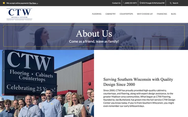 About CTW Design Center | Established in 2000