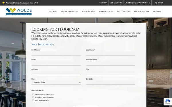 Contact Wolde Flooring – Madison’s Best Flooring Showroom