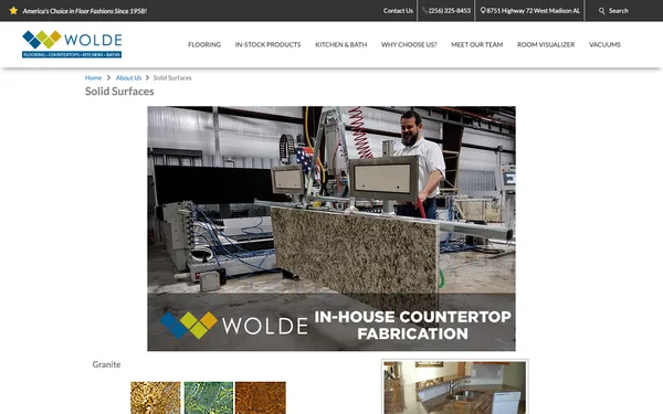 We have Solid Surfaces | Granite, Quartz, Marble