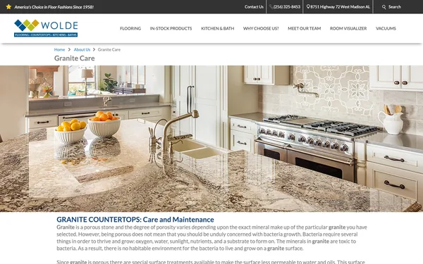 Granite Care And Maintenance