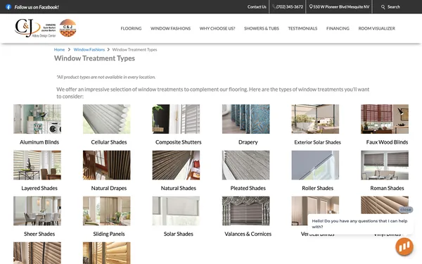 Window Treatment Types