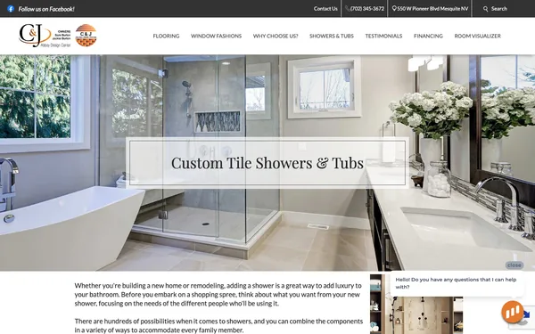 Custom Tile Showers & Tubs | Bathroom Remodeling