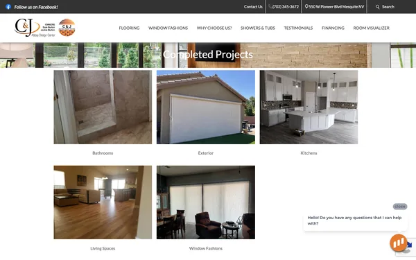 Completed Project Gallery | Flooring & Window Fashions