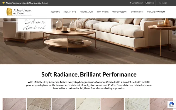 Exclusive Hardwood Flooring | Metallics Wire Brushed Hardwoods