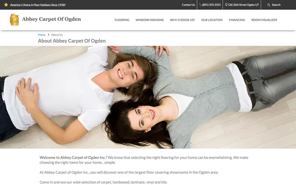 About Abbey Carpet & Floor – Ogden, UT, 84405 – Flooring On Sale