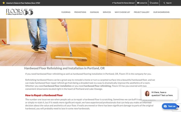 Hardwood Refinishing Services in Portland & Lake Oswego, OR