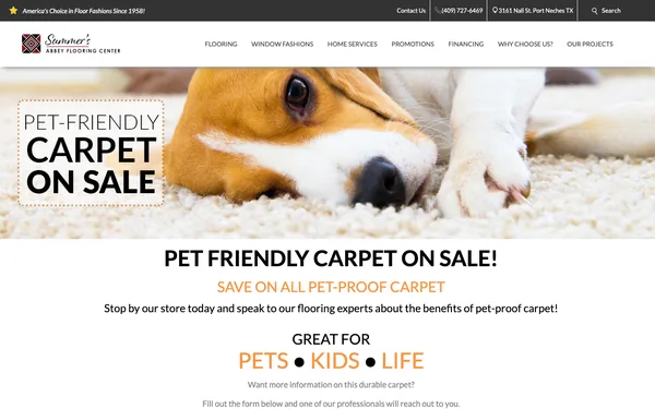 Pet Friendly Carpet Sale