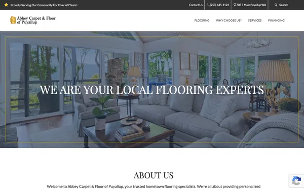 About Abbey Carpet & Floor Of Puyallup | Serving Puyallup and Pierce County since 1959