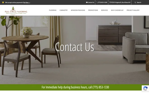Contact Full Circle | Reno’s Best Flooring Showroom